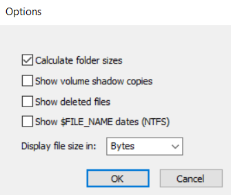 Calculate Folder Size